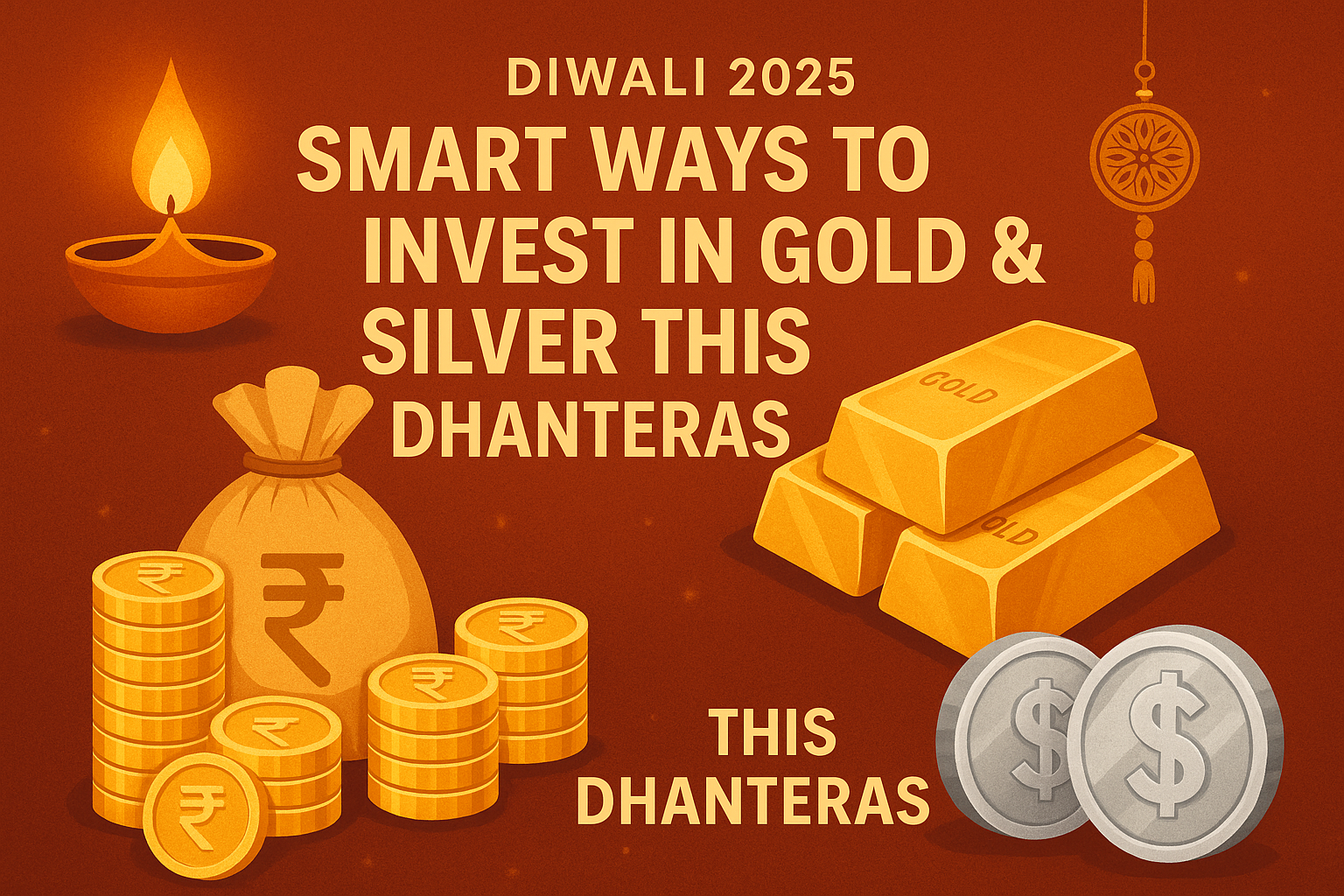 Diwali 2025: 5 Brilliant Ways to Safely Invest in Gold and Silver This Dhanteras